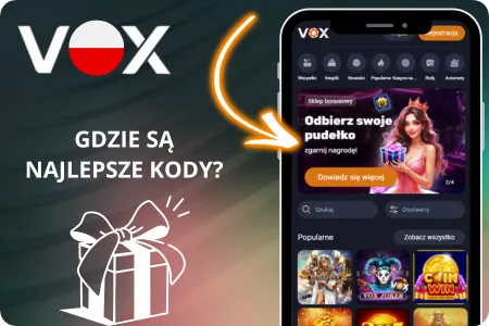 Aktualne źródła kodów bonusowych Casino Vox